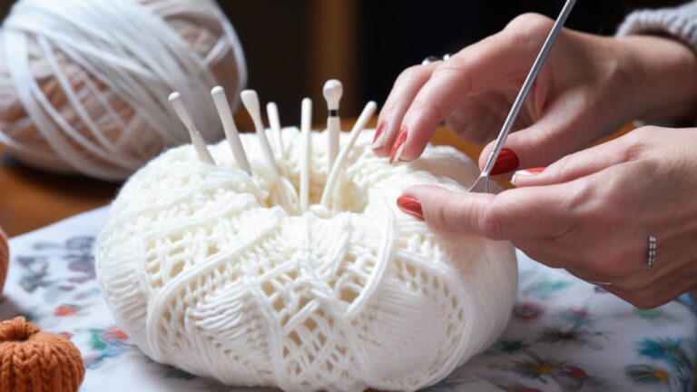 Maîtriser les aiguilles circulaires : Les secrets du tricot en rond